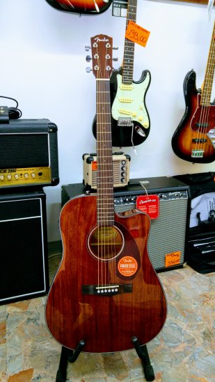Fender CD 140 SCE all mahogany (mogano) - Clicca l'immagine per chiudere