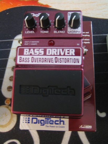 Digitech XBD Bass driver - Clicca l'immagine per chiudere